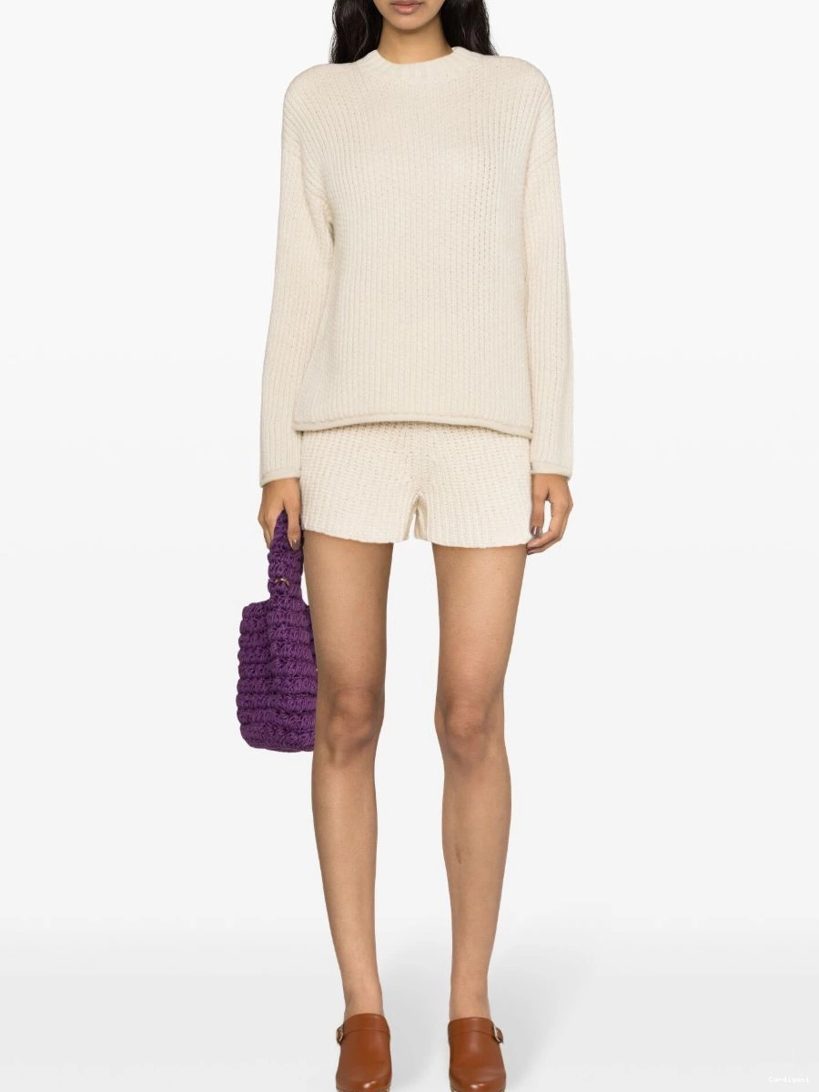 Affordable Women knitted shorts Lush Alanui Nature 0805